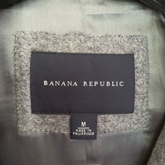 Banana Republic Wool Blend Pea Coat - Picture 5 of 6